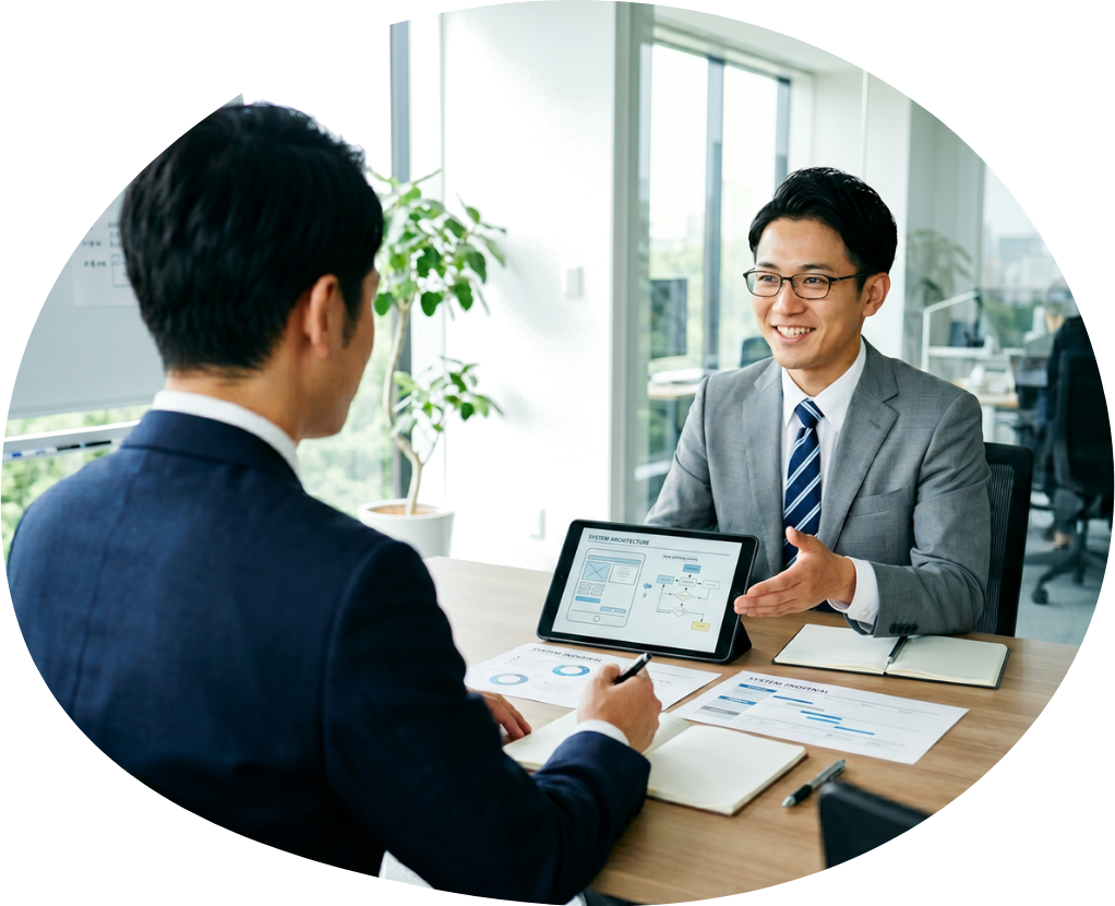 現場を見て提案のイメージ